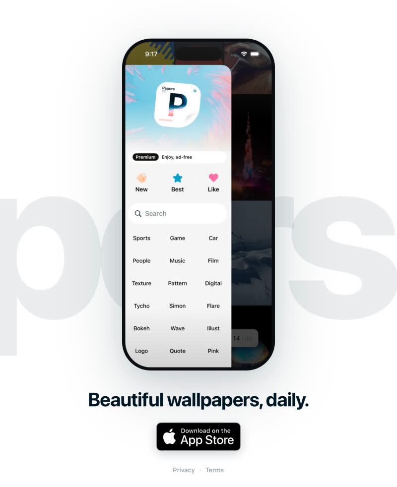 Papers.co — categories
